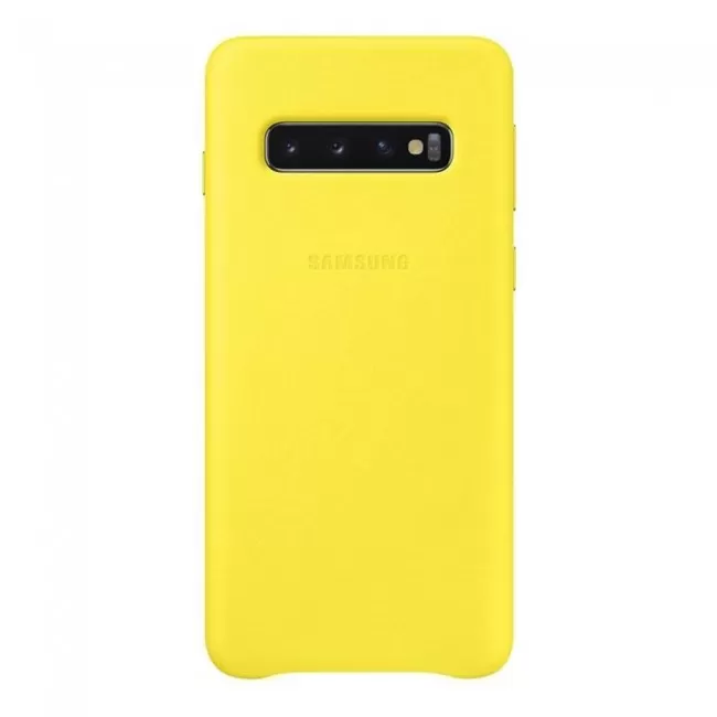 Samsung Galaxy S10 Leather Cover