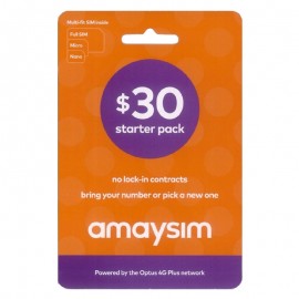 Amaysim $30 SIM Card
