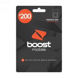 Boost Mobile Pre-Paid SIM $200
