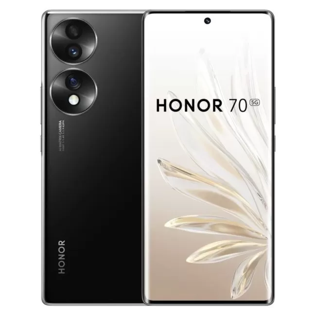 Buy Refurbished Honor 70 Dual Sim (256GB) in Midnight Black Buy Refurbished Honor 70 Dual Sim (256GB) in Midnight Black