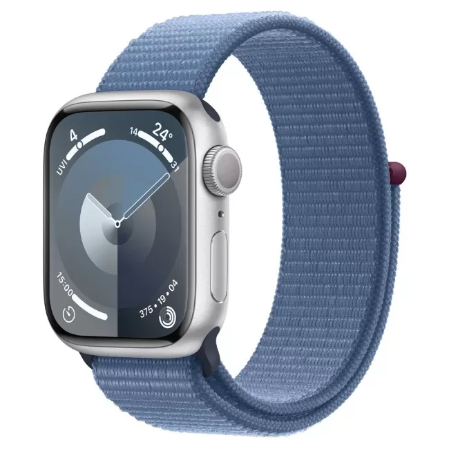 apple watch series 9 41mm in silver