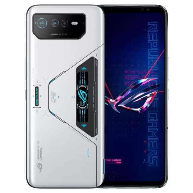 Buy Refurbished Asus Rog 6 Gaming Phone 5G Dual Sim (512GB) in Storm White Buy Refurbished Asus Rog 6 Gaming Phone 5G Dual Sim (512GB) in Storm White