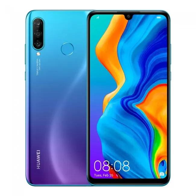 Buy Refurbished Huawei P30 Lite (256GB) in Peacock Blue Buy Refurbished Huawei P30 Lite (256GB) in Peacock Blue