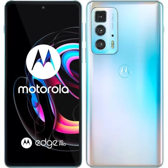 Buy Refurbished Motorola Edge 20 Pro 5G Dual Sim (256GB) in Iridescent Cloud