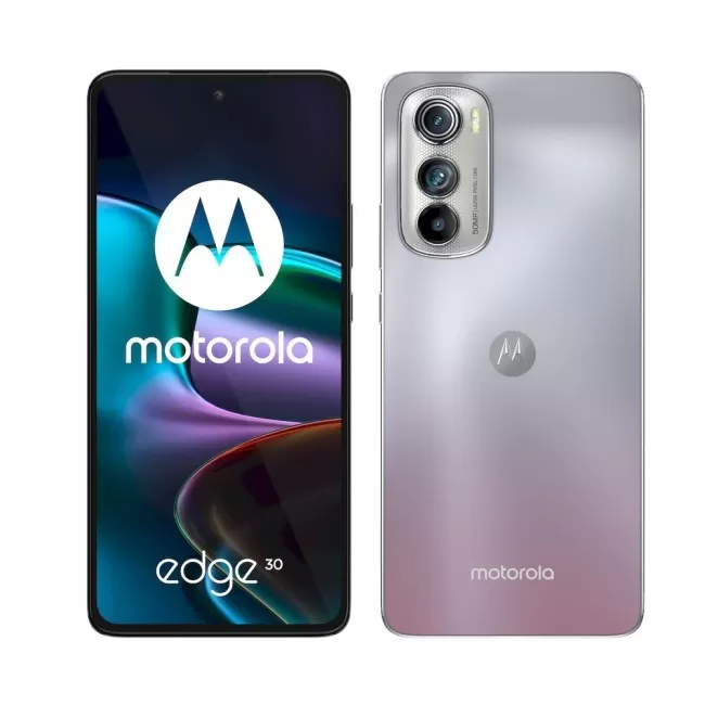 Buy Refurbished Motorola Edge 30 5G Dual Sim (128GB) in Supermoon Silver Buy Refurbished Motorola Edge 30 5G Dual Sim (128GB) in Supermoon Silver
