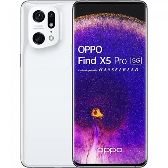 Buy Refurbished Oppo Find X5 Pro 5G (256GB) in White Buy Refurbished Oppo Find X5 Pro 5G (256GB) in White