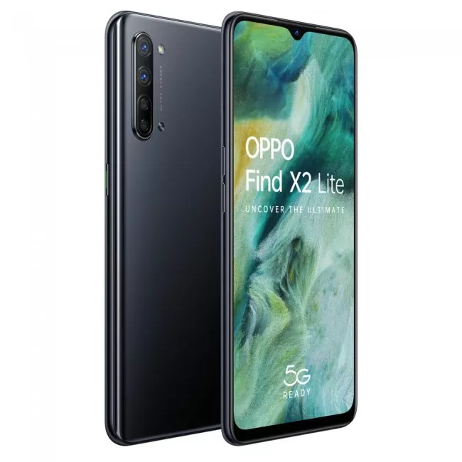 Buy Refurbished Oppo Find X2 Lite 5G (128GB) in Moonlight Black Buy Refurbished Oppo Find X2 Lite 5G (128GB) in Moonlight Black