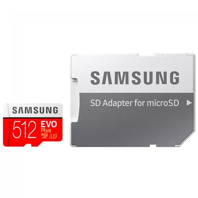 Samsung EVO Plus 512GB MicroSDXC with SD Adapter (Stock Clearance) 