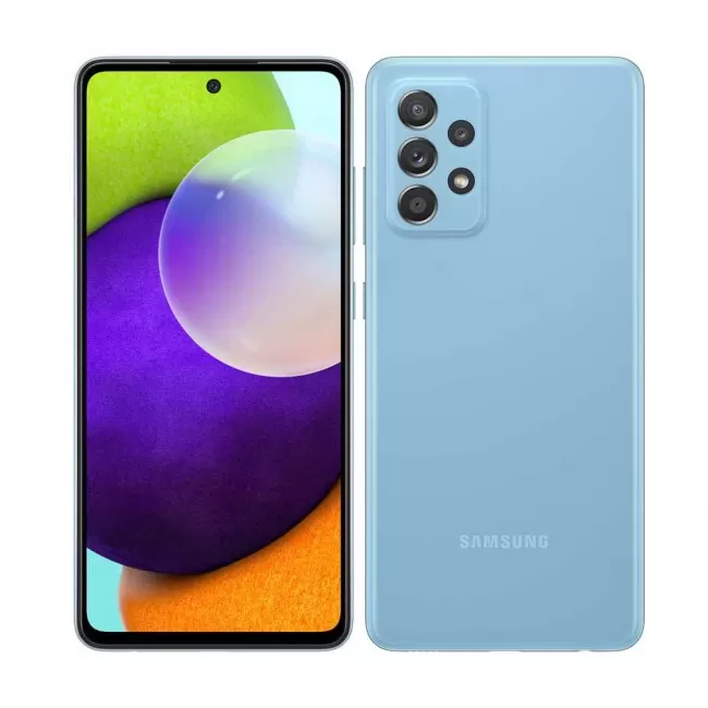 Buy Refurbished Samsung Galaxy A52 5G (128GB) in Awesome Blue Buy Refurbished Samsung Galaxy A52 5G (128GB) in Awesome Blue