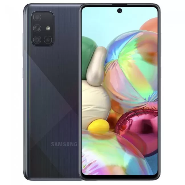 Buy Refurbished Samsung Galaxy A71 Dual Sim (128GB) in Prism Crush Black Buy Refurbished Samsung Galaxy A71 Dual Sim (128GB) in Prism Crush Black