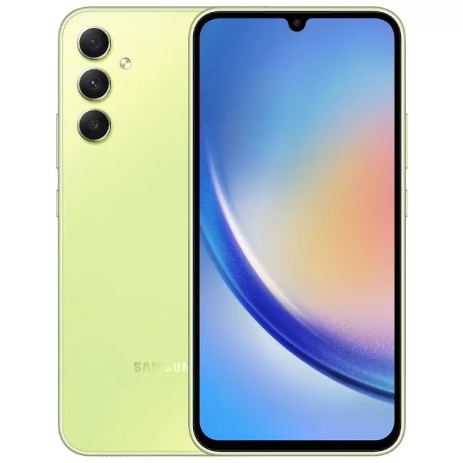 Buy Refurbished Samsung Galaxy A34 5G (128GB) in Lime Buy Refurbished Samsung Galaxy A34 5G (128GB) in Lime