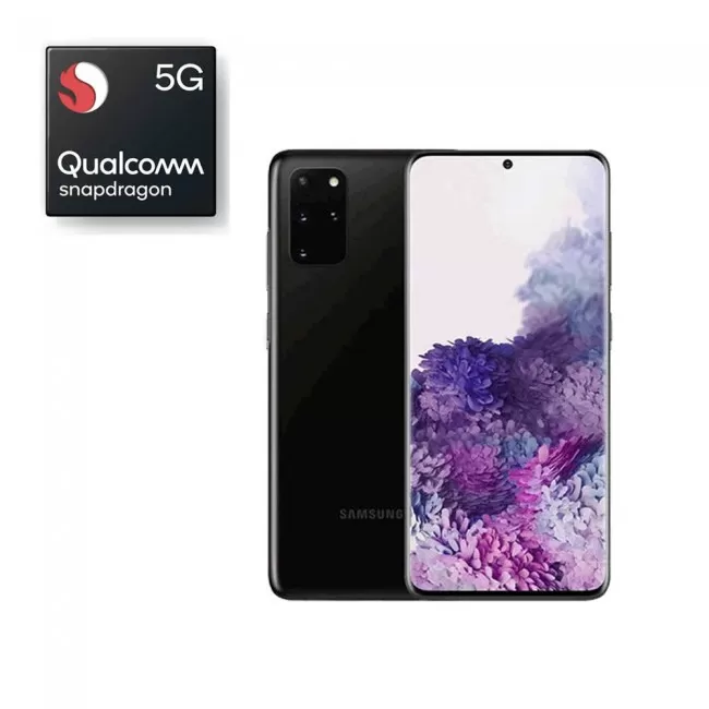 Buy Refurbished Samsung Galaxy S20 Plus 5G Qualcomm Chipset (128GB) in Cosmic Black Buy Refurbished Samsung Galaxy S20 Plus 5G Qualcomm Chipset (128GB) in Cosmic Black