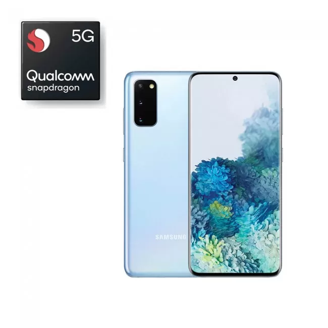 Buy Refurbished Samsung Galaxy S20 5G Qualcomm Chipset (128GB) in Cloud Blue Buy Refurbished Samsung Galaxy S20 5G Qualcomm Chipset (128GB) in Cloud Blue
