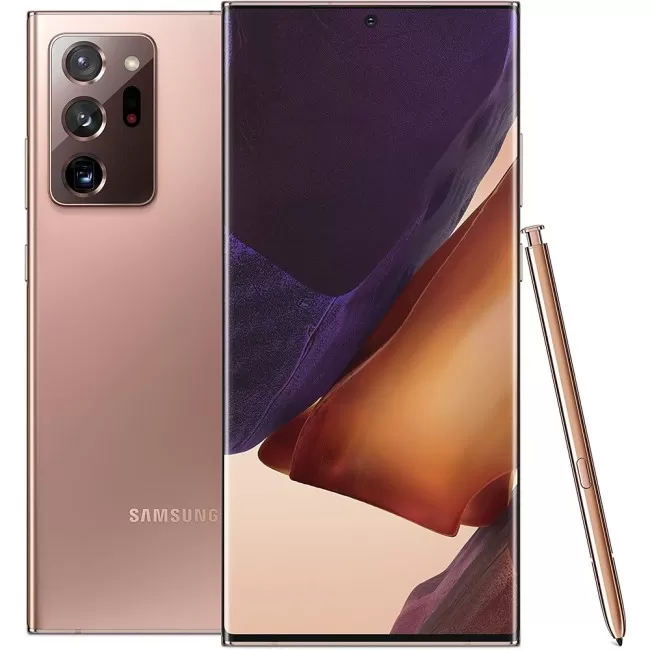 Buy Refurbished Samsung Galaxy Note 20 Ultra 5G (256GB) in Mystic Bronze Buy Refurbished Samsung Galaxy Note 20 Ultra 5G (256GB) in Mystic Bronze