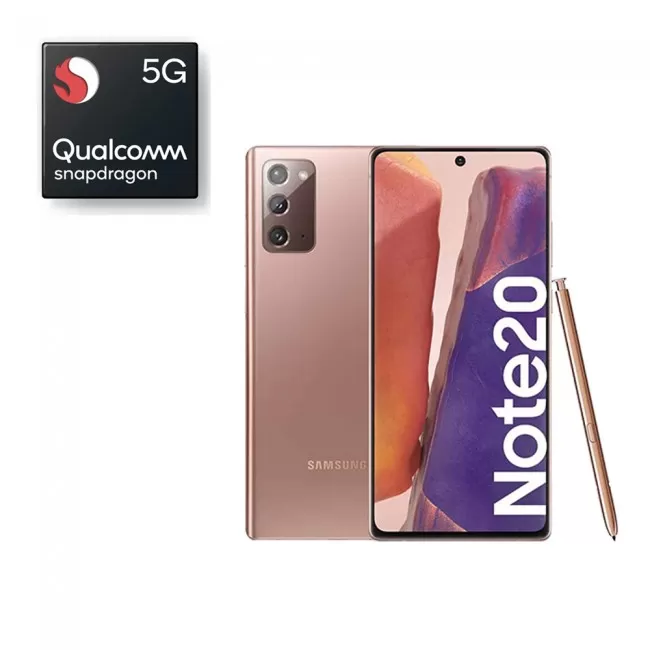 Buy Refurbished Samsung Galaxy Note 20 5G Qualcomm Chipset (128GB) in Mystic Bronze Buy Refurbished Samsung Galaxy Note 20 5G Qualcomm Chipset (128GB) in Mystic Bronze