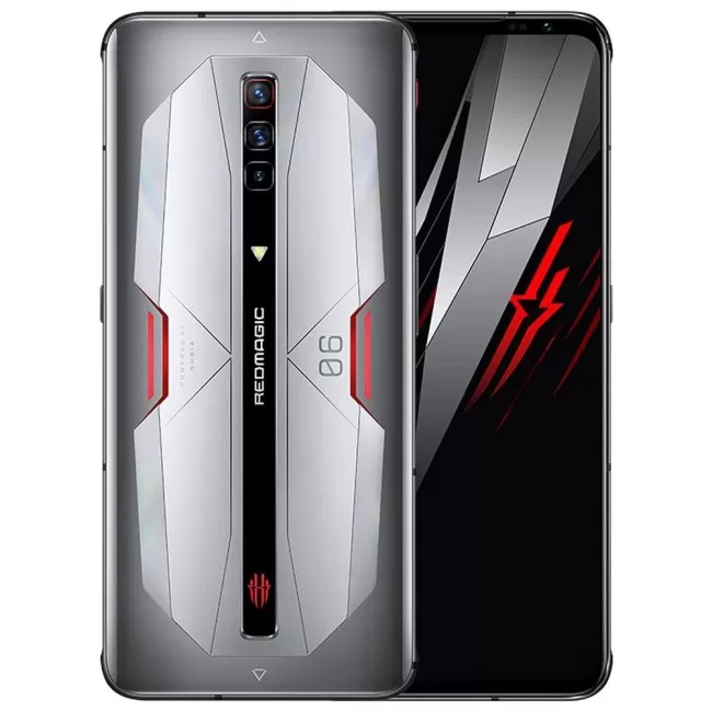 Buy Refurbished ZTE Red Magic 6 Pro 5G Dual Sim (256GB) in Moon Silver Buy Refurbished ZTE Red Magic 6 Pro 5G Dual Sim (256GB) in Moon Silver